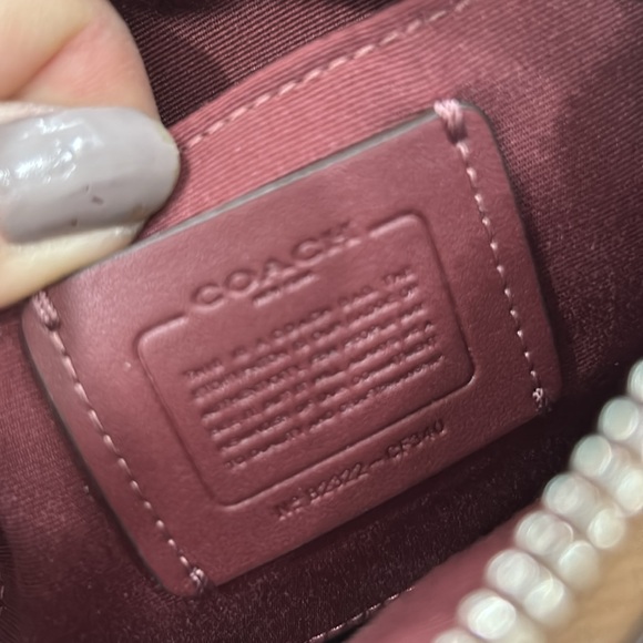 LIKE NEW BROWN MONOGRAM CROSSBODY BAG - Picture 7 of 7